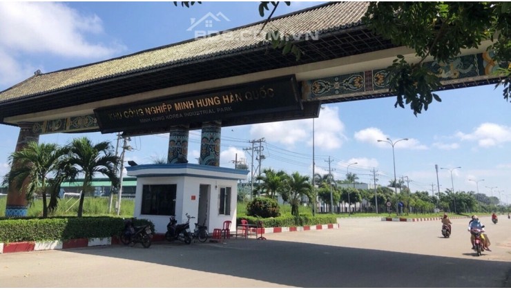 Bán đất Chơn Thành ngay Minh Hưng 6 x 20 Giá 3xx hết đất ngay KCN Minh Hưng 3